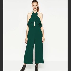 ZARA Halter Neck Jumpsuit